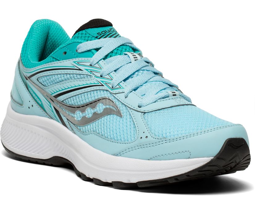 Women's Saucony Cohesion 14 Running Shoes Turquoise | Singapore 096KORI